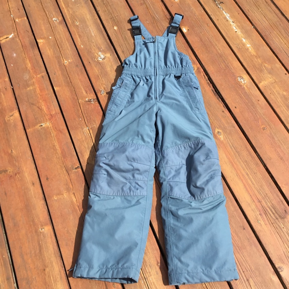 Lands' End Blue Insulated Overalls for Winter